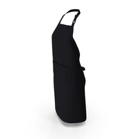 Cooking Apron Black PNG & PSD Images