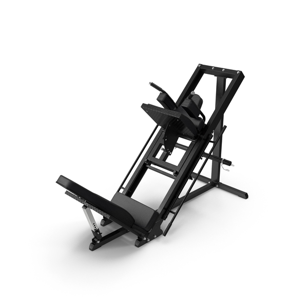 Leg Press and Hack Squat Machine PNG & PSD Images