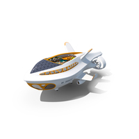 Futuristic Airship PNG & PSD Images