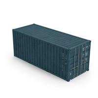Blue Container PNG & PSD Images