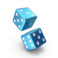 Blue Dice PNG & PSD Images