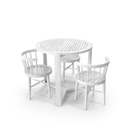 Table With Chairs PNG & PSD Images
