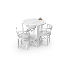 Table With Chairs PNG & PSD Images