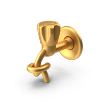 Gold Node Tap PNG & PSD Images