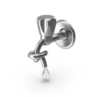 Tap Node Chrome Drop PNG & PSD Images