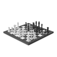 Chess Start Black And White PNG & PSD Images