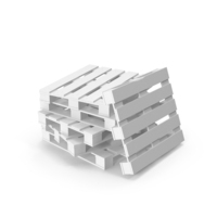 Six Wooden Pallets PNG & PSD Images