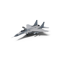 MiG 29 Fighter Aircraft With Armament PNG & PSD Images