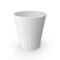 Empty Standing Small Paper Cup PNG & PSD Images