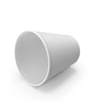Empty Small Paper Cup On Side PNG & PSD Images