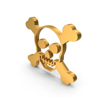 Skull Crossed Bones Danger Halloween Evil Horror Festival PNG & PSD Images