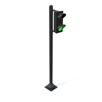 Traffic Light Pole Pedestrian Green PNG & PSD Images