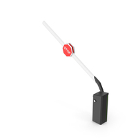 Barrier Long Stop Open PNG & PSD Images