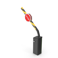 Barrier Yellow Stop Open PNG & PSD Images