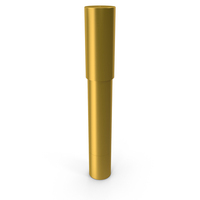 Lipstick Crayon Gold PNG & PSD Images