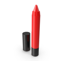 Lipstick Crayon Red PNG & PSD Images
