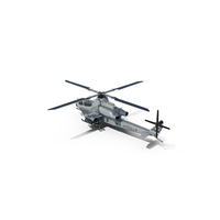 Bell AH-1Z Attack Helicopter PNG & PSD Images
