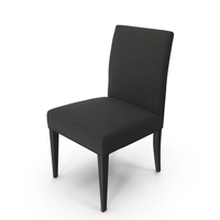 Upholstered Dining Chair Dark PNG & PSD Images