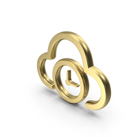 Cloud Storage Time Symbol PNG & PSD Images