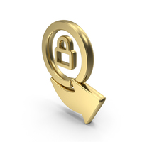 Return Locked Symbol PNG & PSD Images