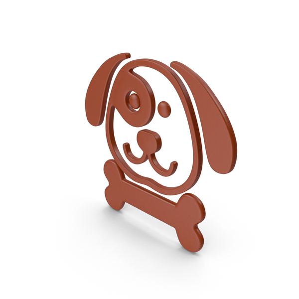 Brown Dog Symbol PNG & PSD Images