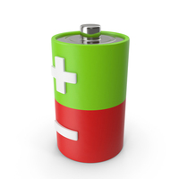 Green & Red Battery PNG & PSD Images
