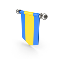 Blue & Yellow Flag PNG & PSD Images