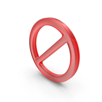 Red Forbidden Symbol PNG & PSD Images