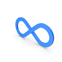 Blue Infinity Symbol PNG & PSD Images