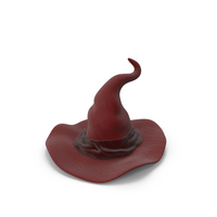 Witch Hat Red PNG & PSD Images