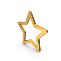 Gold Star Icon PNG & PSD Images