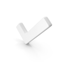 White Check Mark Symbol PNG & PSD Images