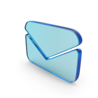 Glass Email Symbol PNG & PSD Images