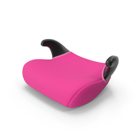 Backless Booster Car Seat Pink PNG & PSD Images