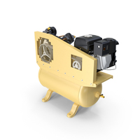 Diesel Piston Air Compressor PNG & PSD Images