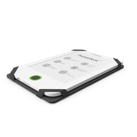 eReader PocketBook 614 Limited Edition White with Folded Case PNG & PSD Images