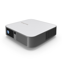 Projector ViewSonic M2e 1080p On State PNG & PSD Images