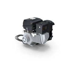 Single Cylinder Horizontal Shaft Engine PNG & PSD Images