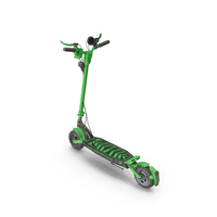 E-Scooter Offroad Green Dirty PNG & PSD Images