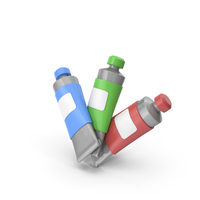 Paint Tubes PNG & PSD Images