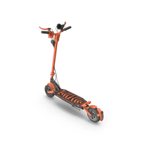 E-Scooter Offroad Orange Dirty PNG & PSD Images