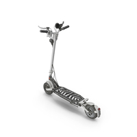E-Scooter Offroad White Dirty PNG & PSD Images