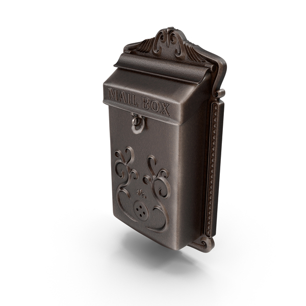 Vintage Wall Mounted Mailbox PNG & PSD Images