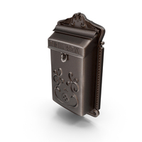 Vintage Wall Mounted Mailbox PNG & PSD Images
