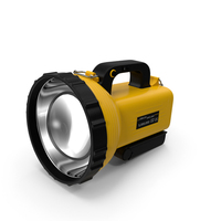 Portable High Power Rechargeable LED Searchlight PNG & PSD Images