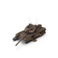 Destroyed Main Battle Tank PNG & PSD Images