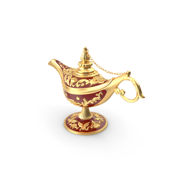 Magic Lamp Red PNG & PSD Images