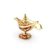 Magic Lamp Red PNG & PSD Images