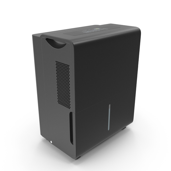 Quiet Dehumidifier Black PNG & PSD Images