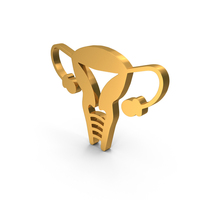 Female Medical Reproductive System Icon PNG & PSD Images